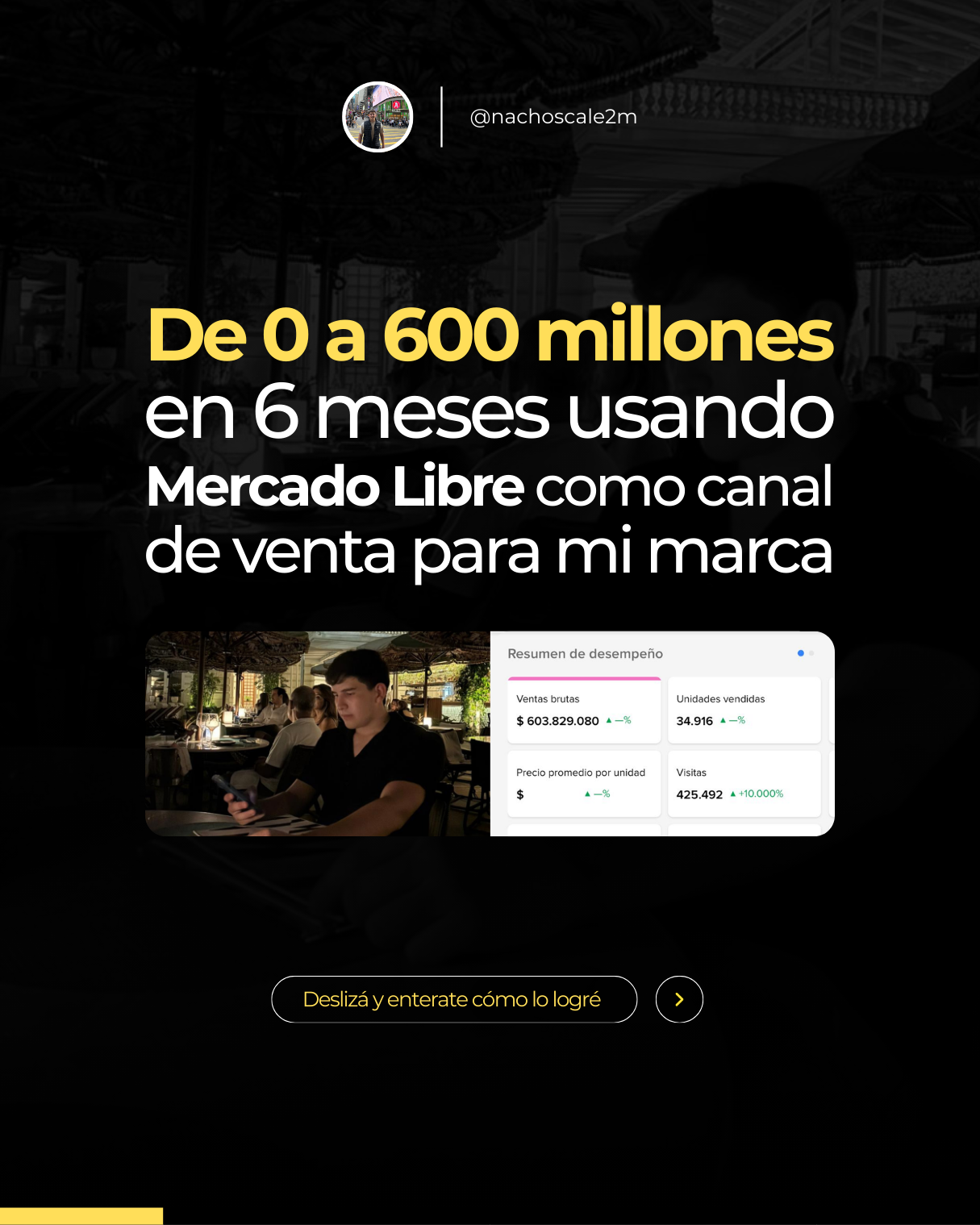 De 0 a 600 millones en 6 meses - Nacho @nachoscale2m